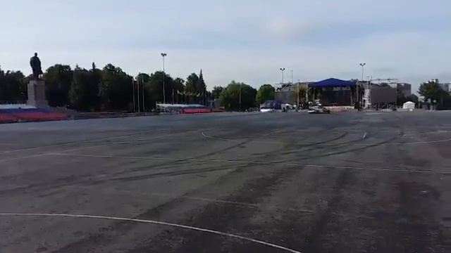 Утренняя тренировка перед экстремальным дрифт-шоу NО DRIFT  NО FUN в Ульяновске