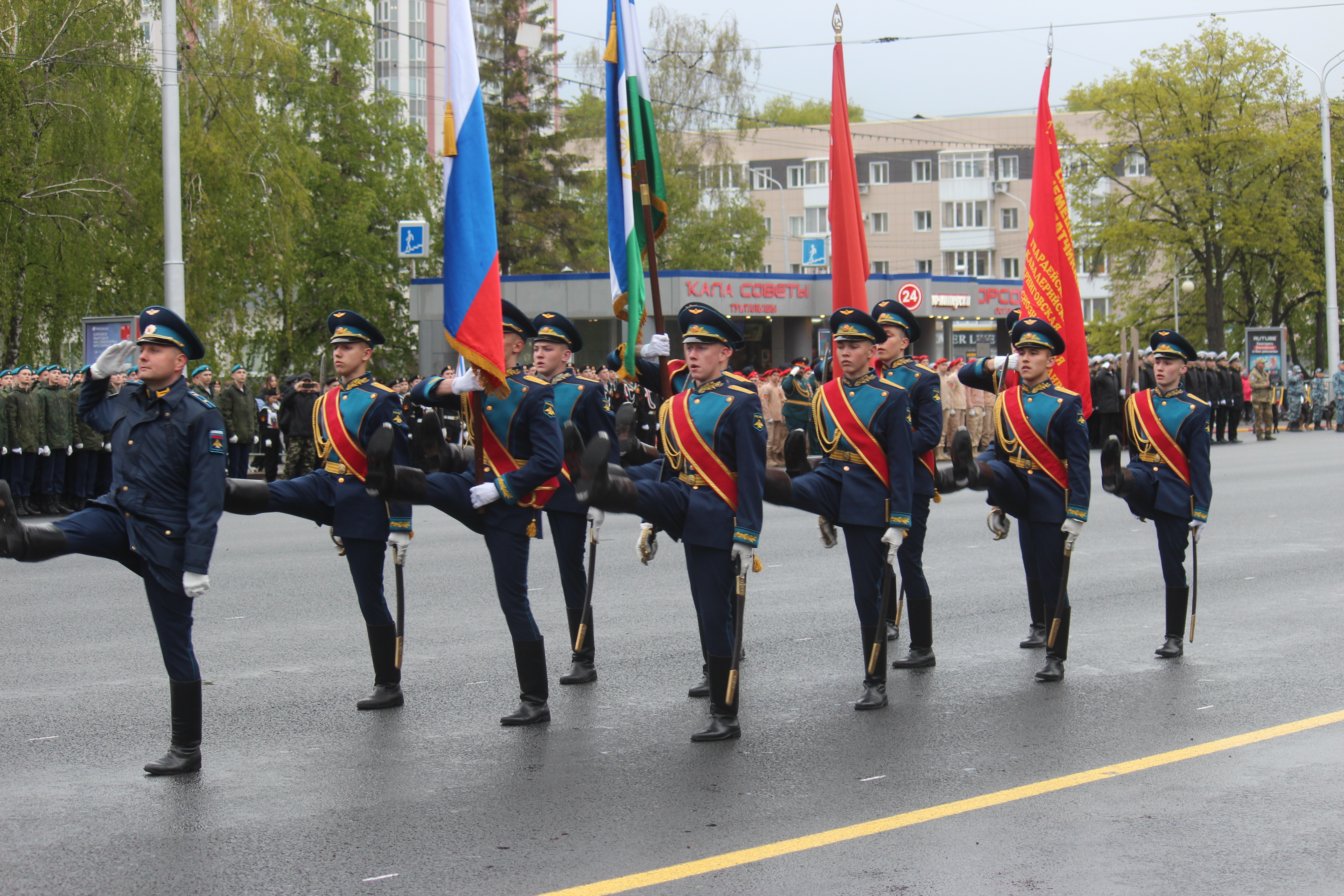 Парад Великой Победы 79 в Уфе (Уфимский кадетский корпус)