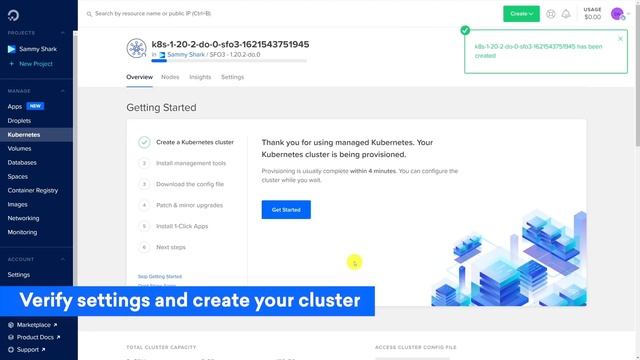 Spin Up A Kubernetes Cluster on DigitalOcean