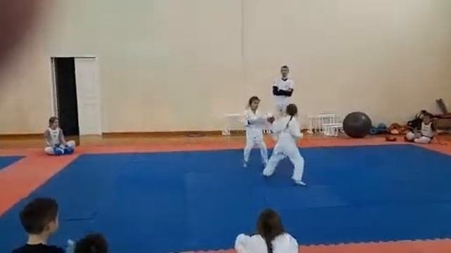 Мои тренировки на каратэ?