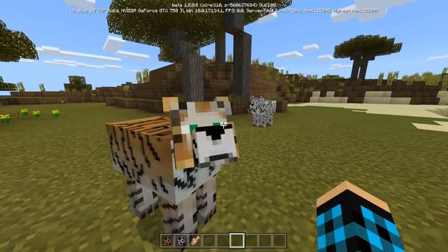МОД НА ТИГРОВ ДЛЯ MINECRAFT PE 1.8!