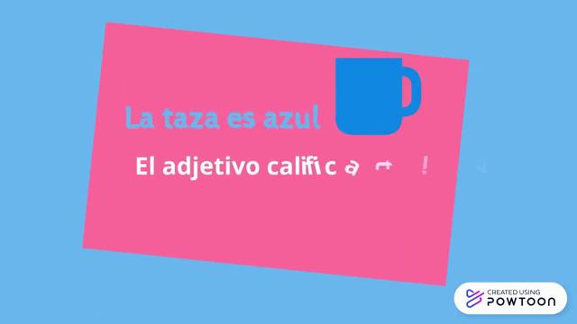 El adjetivo (Gardenia)