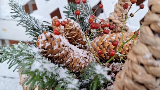 ?❄️Зимний декор/своими руками/четыре идеи