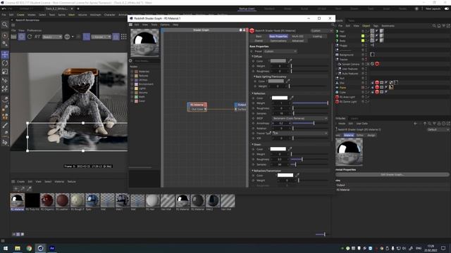 C4D and Redshift Compositing. Куда пропадают отражения?!