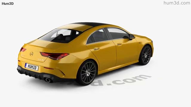 Mercedes-Benz CLA-class AMG 2019 3D model by Hum3D.com