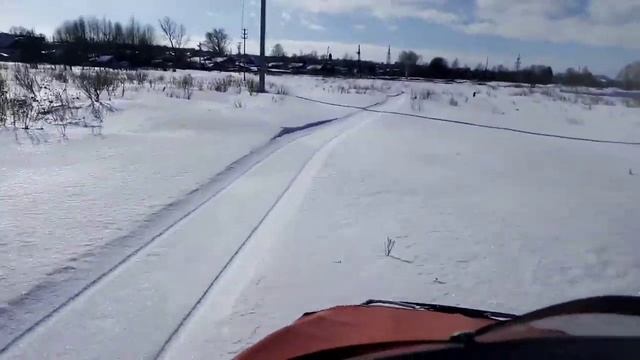 Аэролодка, отличная погода.