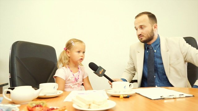 Интервью с детьми сотрудников