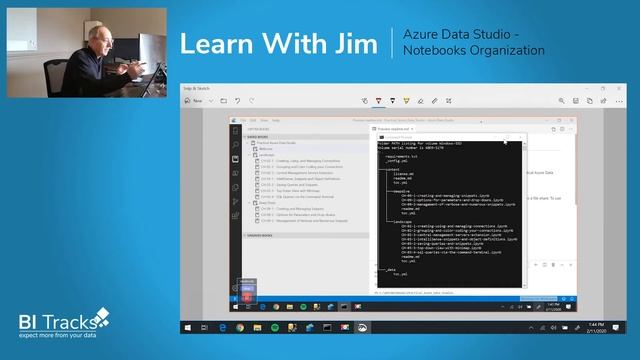 Notebook Organization - Azure Data Studio