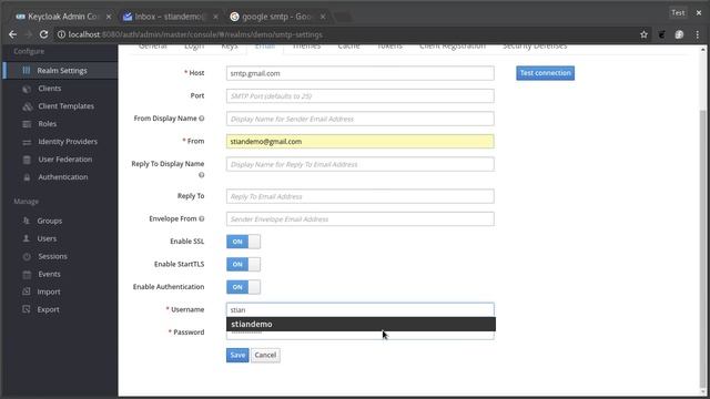 Keycloak - Magic link login