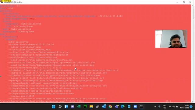 Kubernetes cluster installation with metric server
