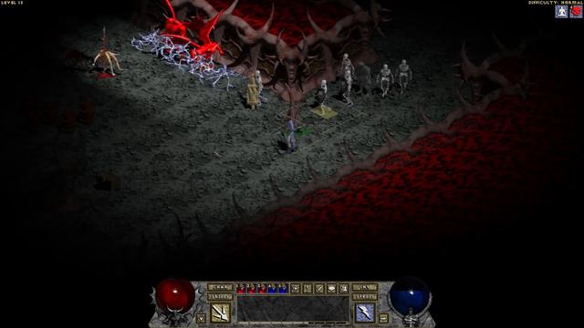 Necromancy in Diablo 1 HD Mod Belzebub