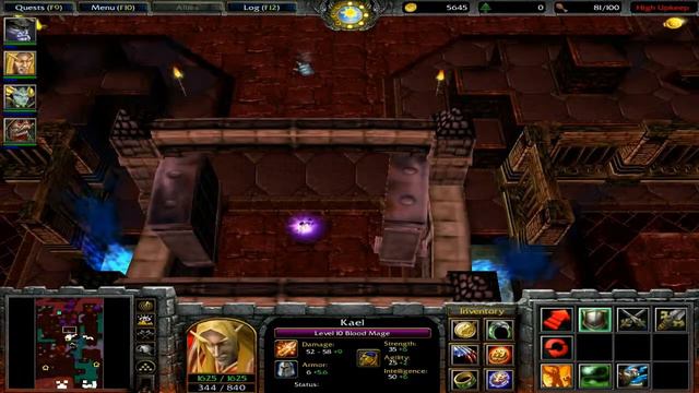 Konack1 plays Warcraft III The Frozen Throne - Alliance Campaign - Chapter 6 [4/4]
