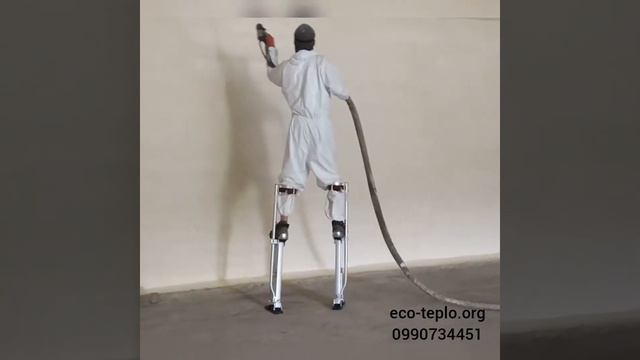 Утепление пенополиуретаном жилых и промышленных сооружений.