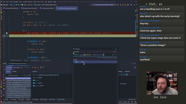 Live Coding: Square root without a lib?