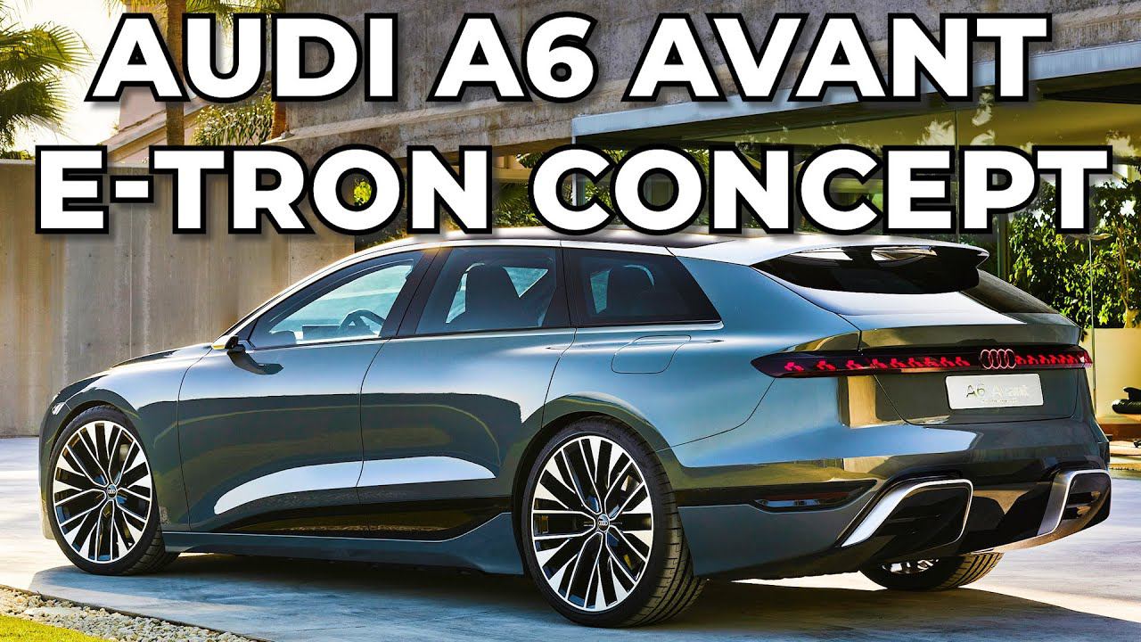 2022 Audi A6 Avant e-tron concept - Экстерьер!