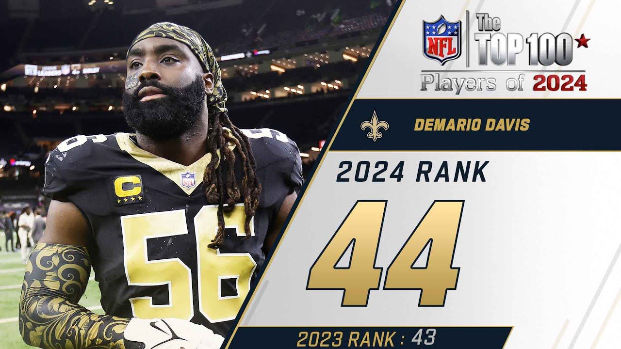 44: Demario Davis (OLB, Saints) | Top 100 Players of 2024