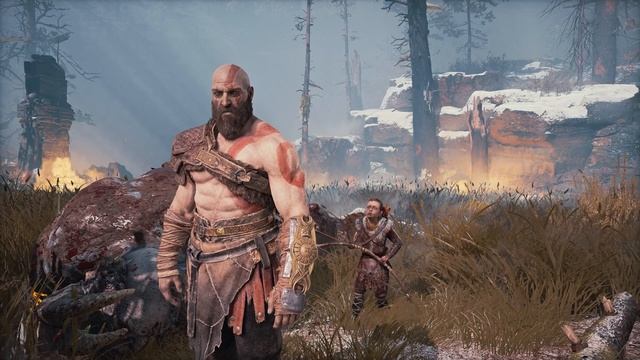 God of War (2018) #1 - Отмеченные деревья