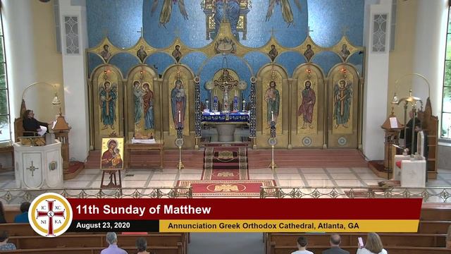 20200823–11th Sunday of Matthew