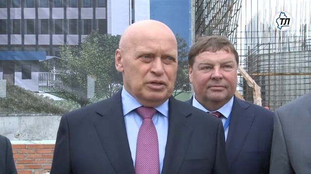В Тюмени установили "Капсулу времени" при строительстве Тюменского укрупненного центра