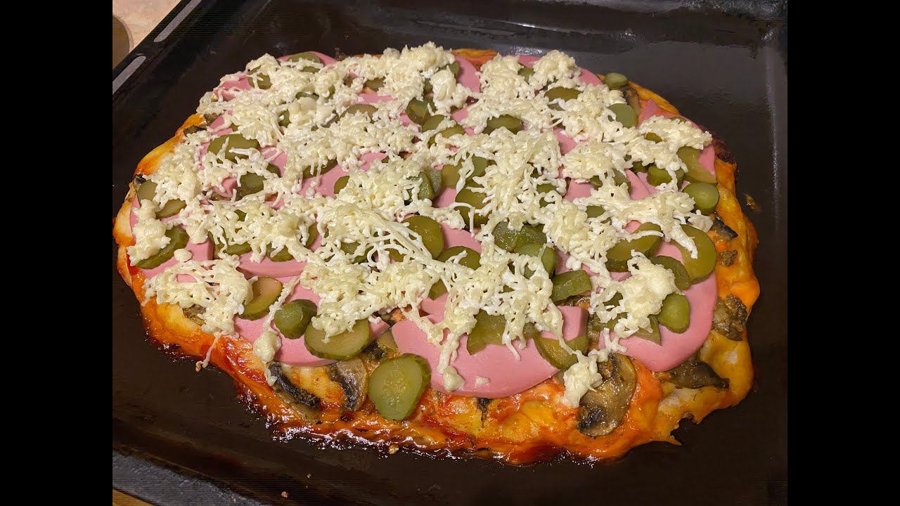 Вкуснейшая пицца по-домашнему