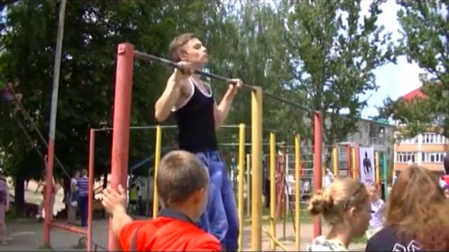 Фестиваль дворовых видов спорта прошел в Вязьме в День города