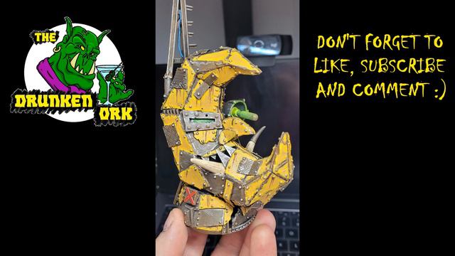 Badmoon Ork Kustom Stompa with scratch built head