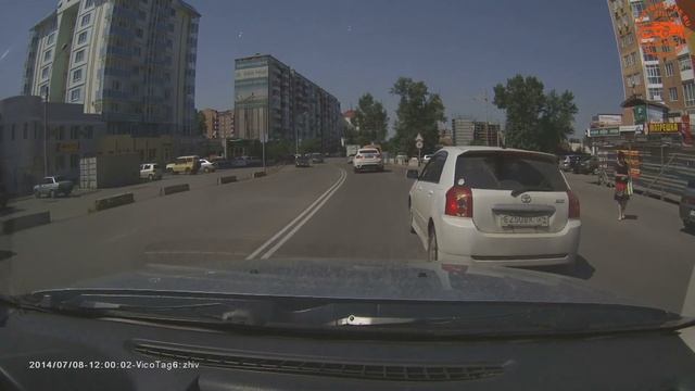Шо это было? Brake test?  Allex E250BK124