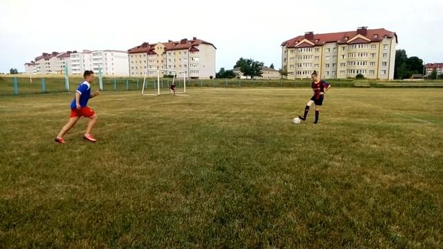 Удары по воротамчасть 1