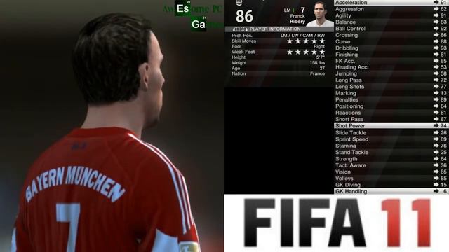 Ribery from FIFA 05 to 14 Face Rotation and Stats | HD 1080p
