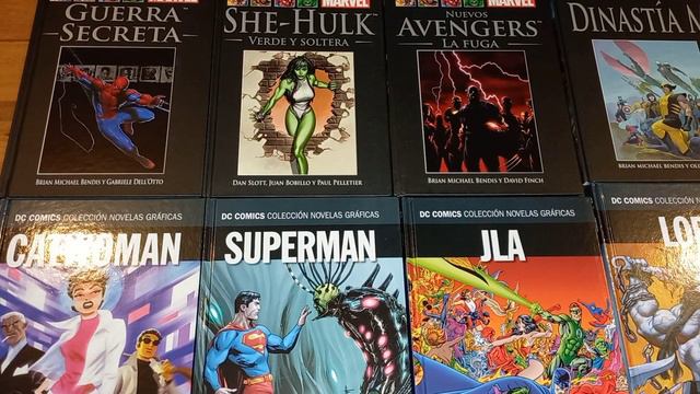 (2º parte) Marvel vs DC ¿Cuál colección de "Novelas Graficas" Salvat es mejor?