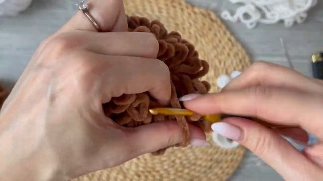 Мк брязкальце лев, процес вязання брязкальця?