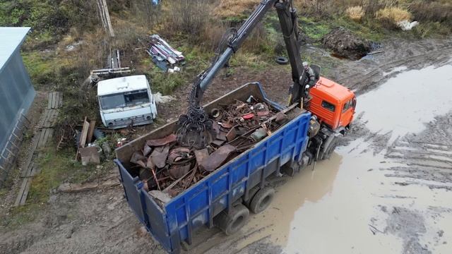 СРОЧНО ВЫЗЫВАЮ ТРАКТОР! 10 ТОНН МЕТАЛЛА! ТЕЛЕГА ТРЕЩИТ ПО ШВАМ!