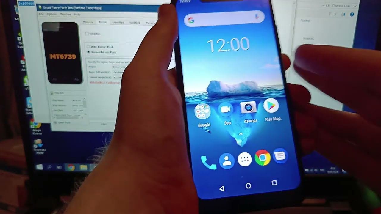Oukitel C12 Plus FRP как обойти аккаунт Google после сброса настроек на Oukitel