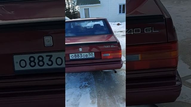 Любительский обзор Volvo 740 1990 года выпуска