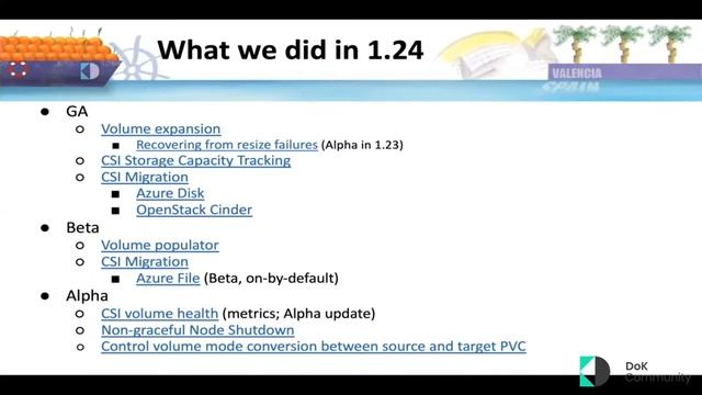 What's New in Kubernetes Storage - Xing Yang (DoK Day EU 2022)
