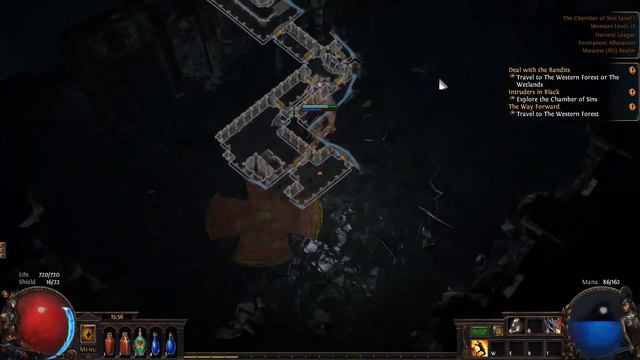 Path of Exile прохождение нескольких актов в компании за Марадёра