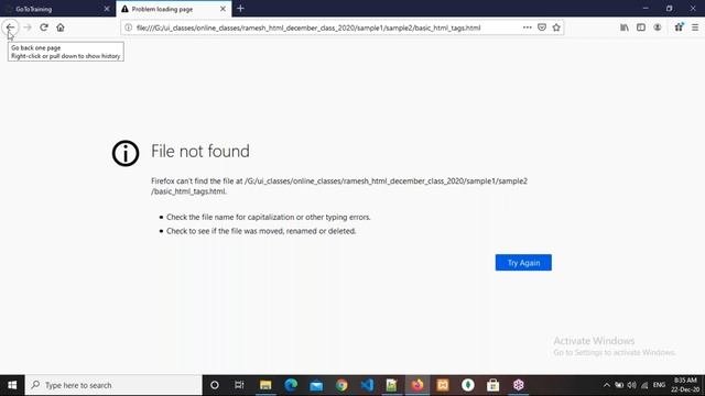HTML5/CSS3/BOOTSTRAP Tutorials || Demo - 5 || By Mr. Ramesh On 22-12-2020 @8AM