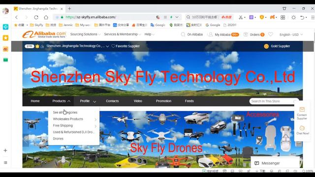 Sky Fly New S6S Mini GPS Drone 4K Dual Camera Light Flow Brushless   Quadcopter RC Helicopter Toys