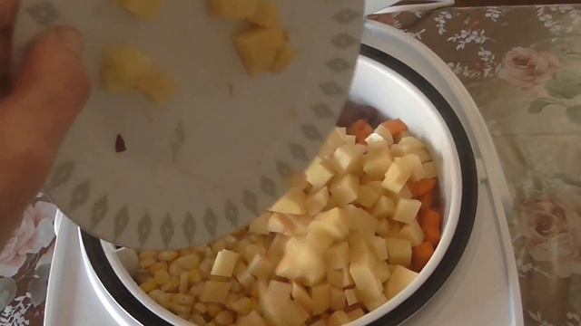 Винегрет в мультиварке. Постный винегрет овощной