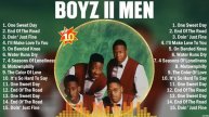 Boyz II Men Greatest Hits Playlist Full Album ~ Best R&B R&B Songs Collection Of All Time