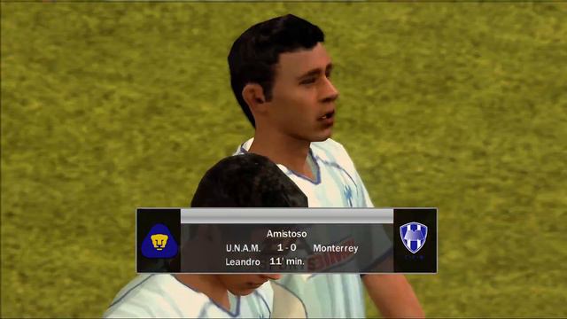 FIFA 07 (PS2) Gameplay - Pumas Vs Monterrey