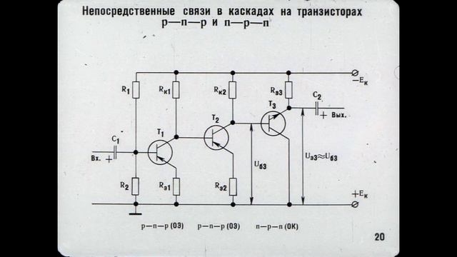 Транзисторные усилители киноустановок. Transistor amplifiers