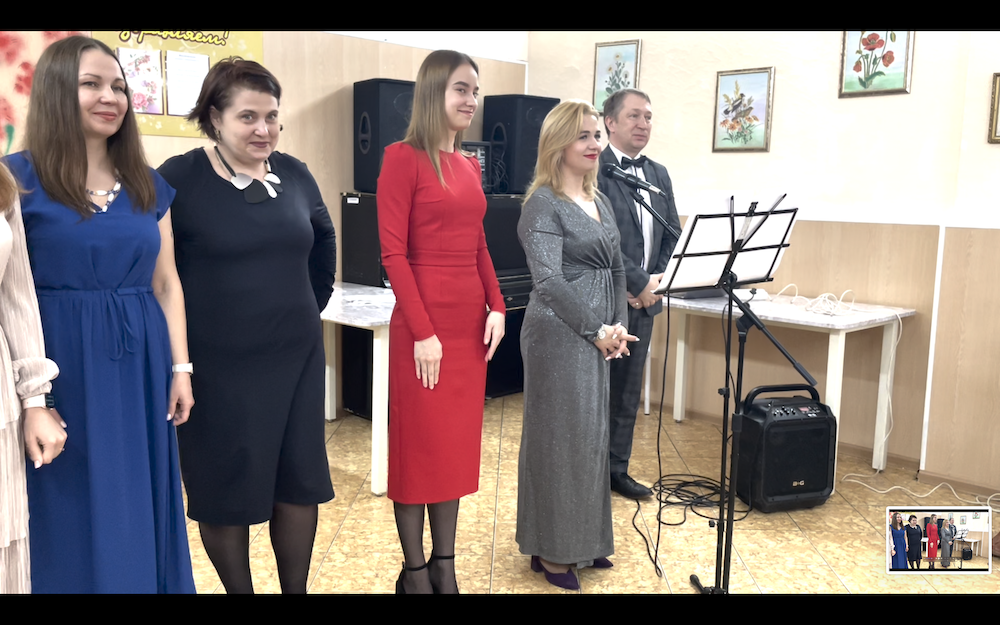 Благотворительное выступление нашей команды в доме инвалидов и престарелых в селе Култаево