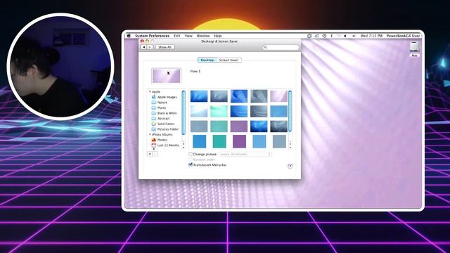 How To use Retro Apple Wallpaper on your new Mac