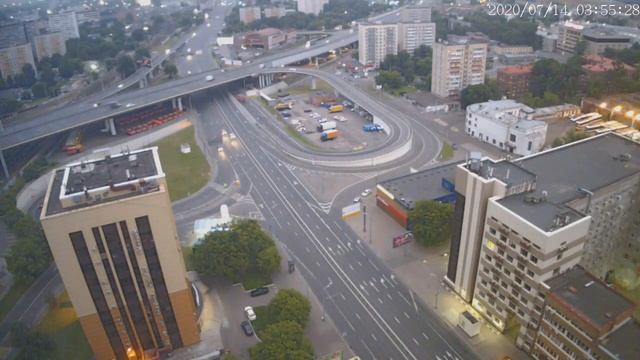 Москва - Нижегородская улица - веб камера 14.07.2020, 00:56