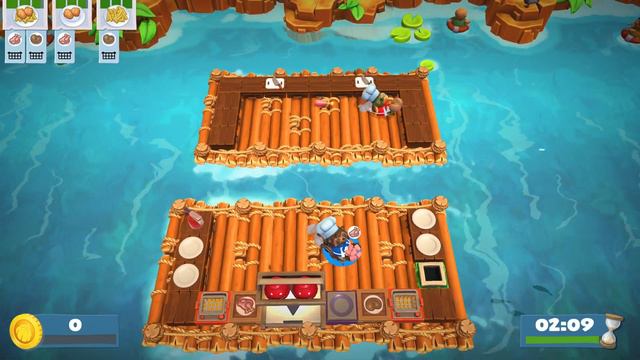 Las cabras en la cocina | OverCooked 2