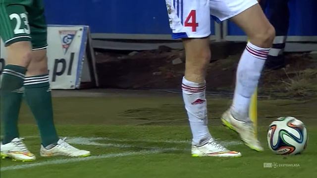 (1/2) Górnik Zabrze - Śląsk Wrocław | CAŁY MECZ | Ekstraklasa 2014/15 | 22. Kolejka