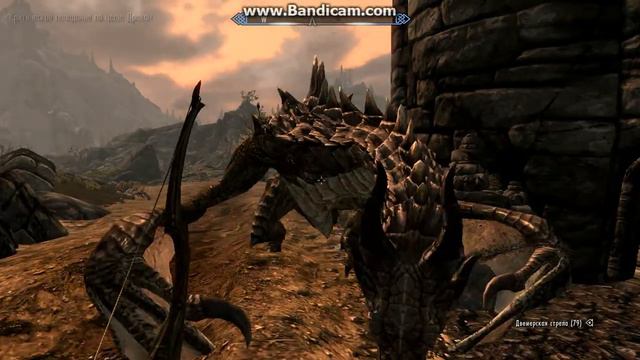 skyrim gameplay samael and vilkas  vs  dragon
