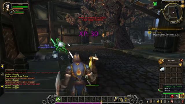 World of Warcraft female worgen hunter ep 1