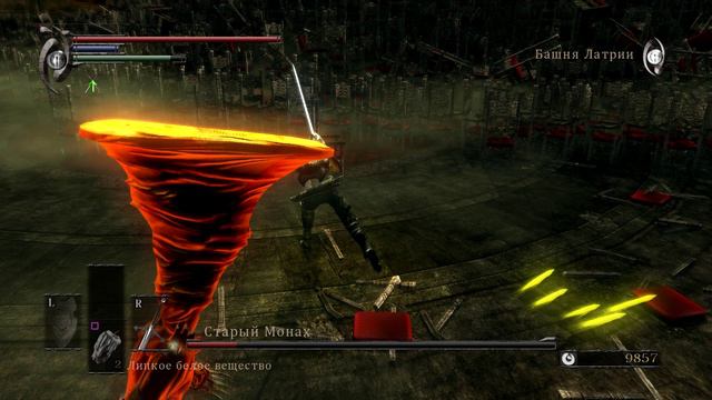 [No-Hit] Старый монах | Убегаем от агрессивного и никчемного NPC 🡆 Demon's Souls [PS3]